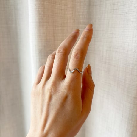 Wave ring / silver925