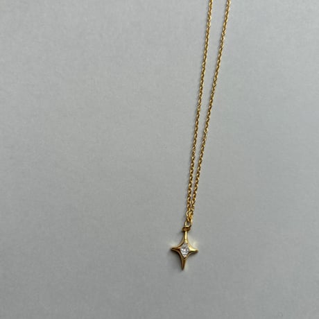 KiraKira motif Necklace / silver925