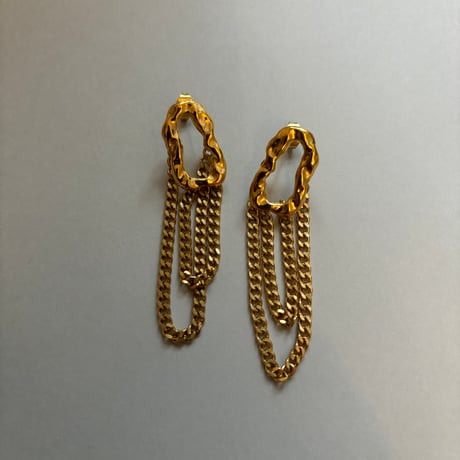 Chain design pierce / stainless
