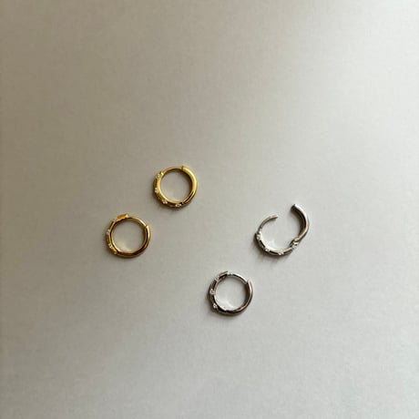 Bijou hoop pierce / silver925
