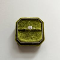Round bijou ring / silver925