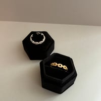 Chain Design Ring / stainless