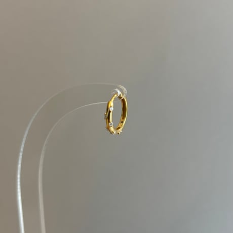 Bijou hoop pierce / silver925