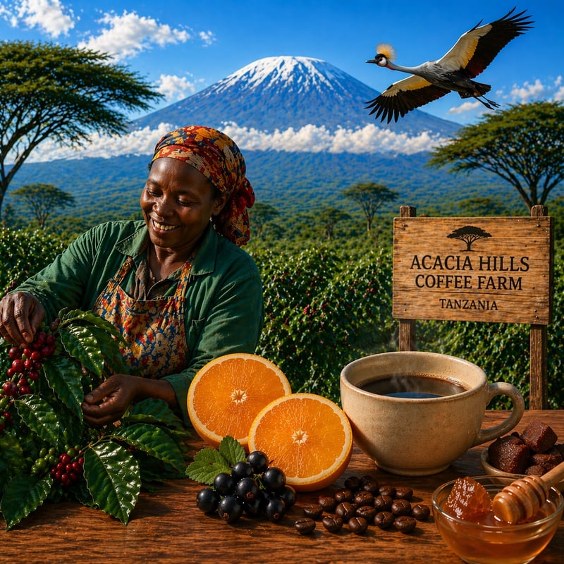 200g タンザニア アカシアヒルズ農園 Kent Fully-Washed AA | まめや