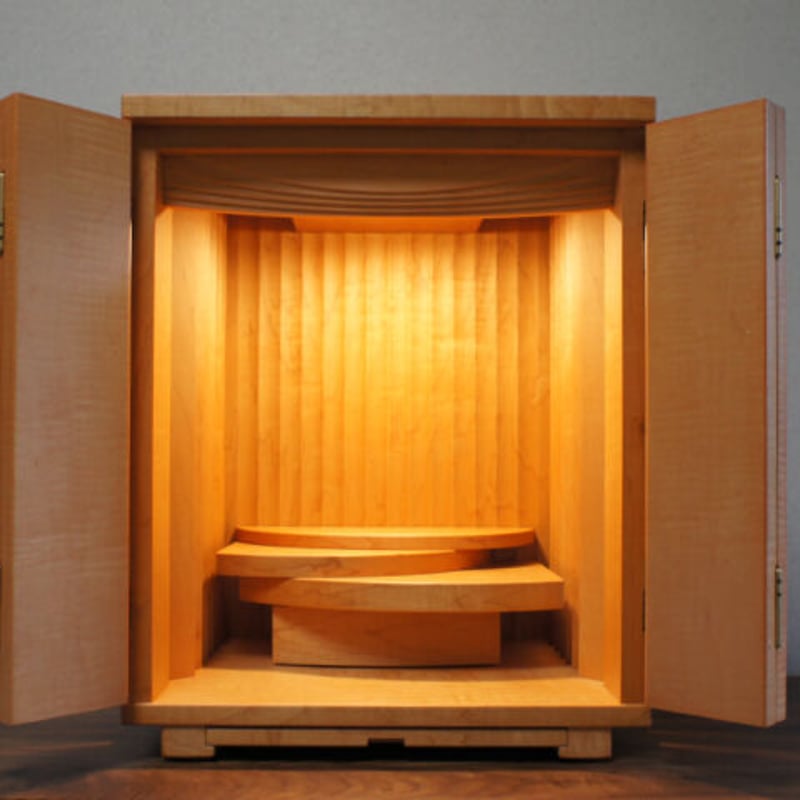 国産 モダン仏壇 テラ 18号 | ミニ仏壇専門 明雅堂