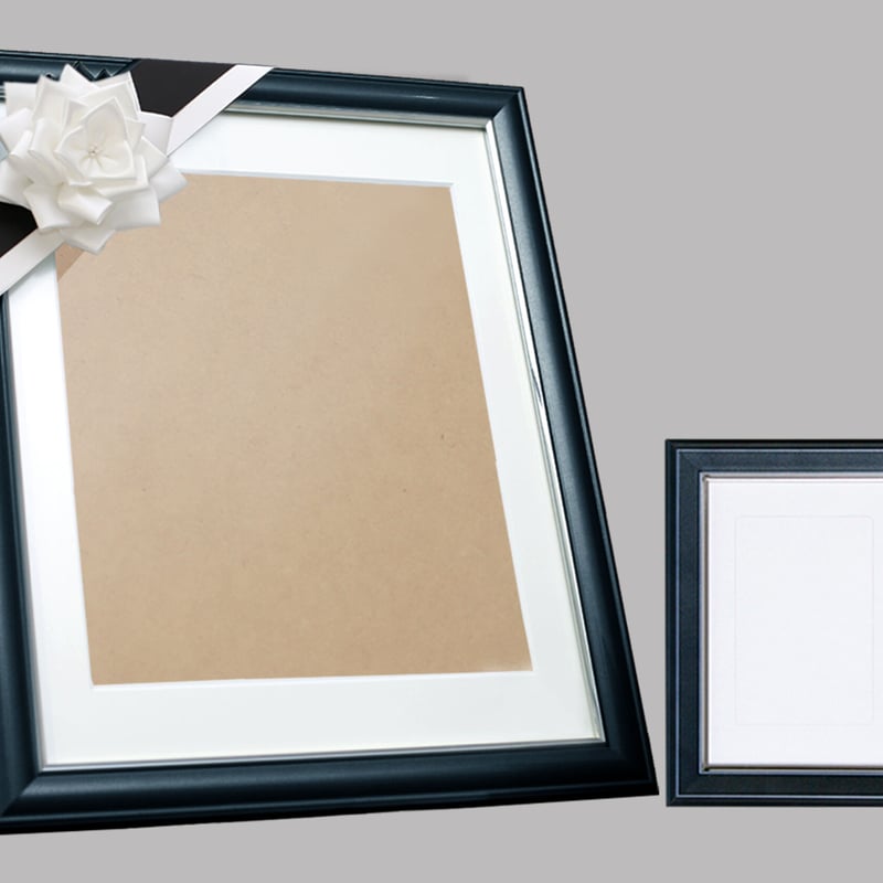 葬儀四つ切り額縁用リボン150本 ieikoubou_5091