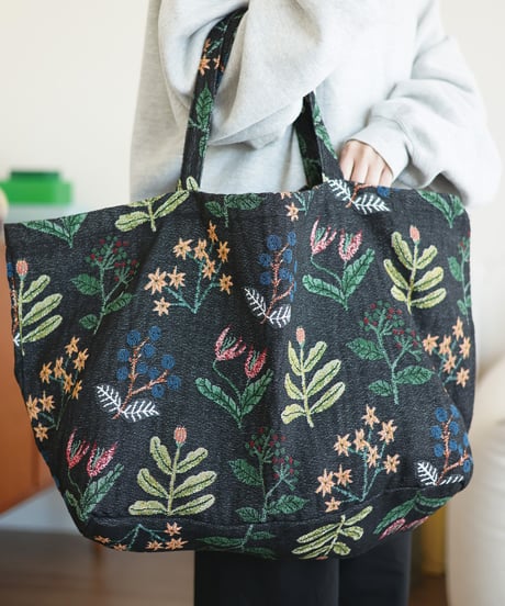 Matsuo Miyuki Market bag Dahlia