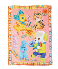 Nathalie Lete Double layer Blanket Chick