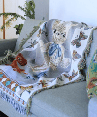 Nathalie Lete　Tapestry Rug　bear＆dog