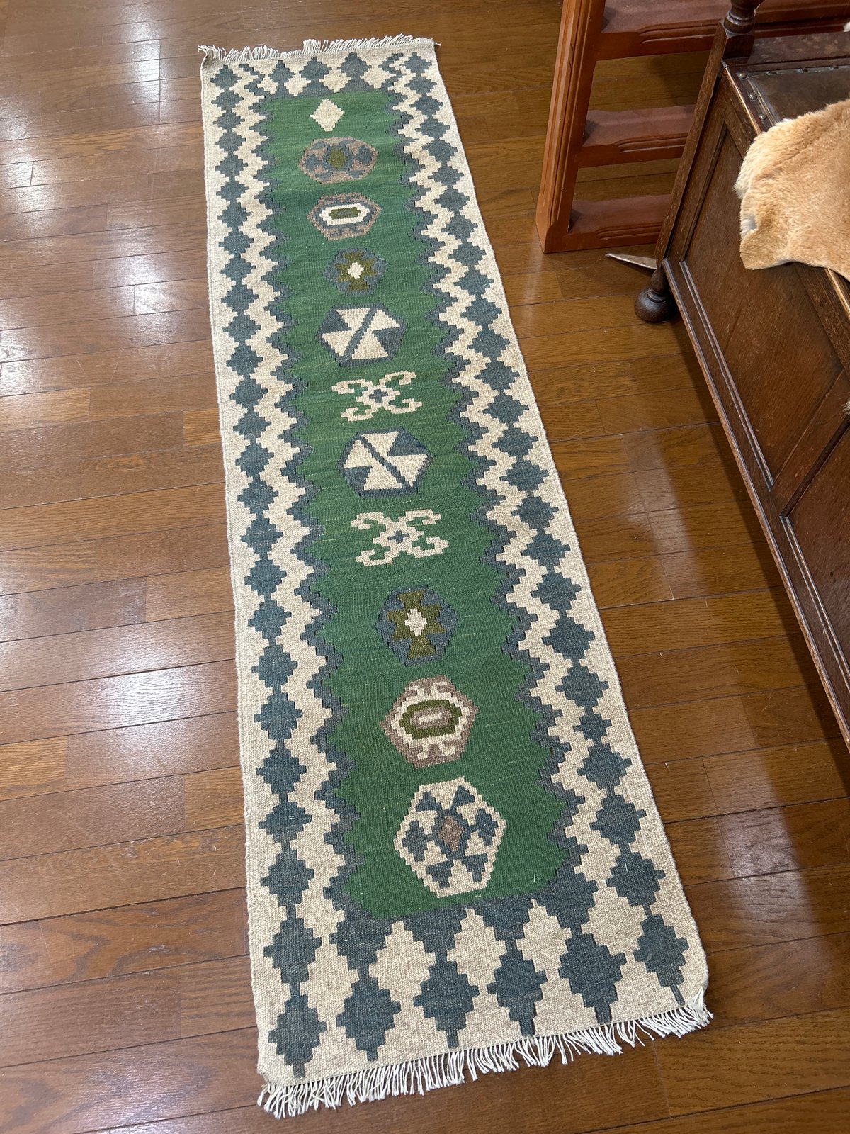 【クリアランスセール】キリム 127cm×220cm No. 1432-1028 クリアランスセール】キリム 127cm×220cm No. 1432-1028 クリアランス