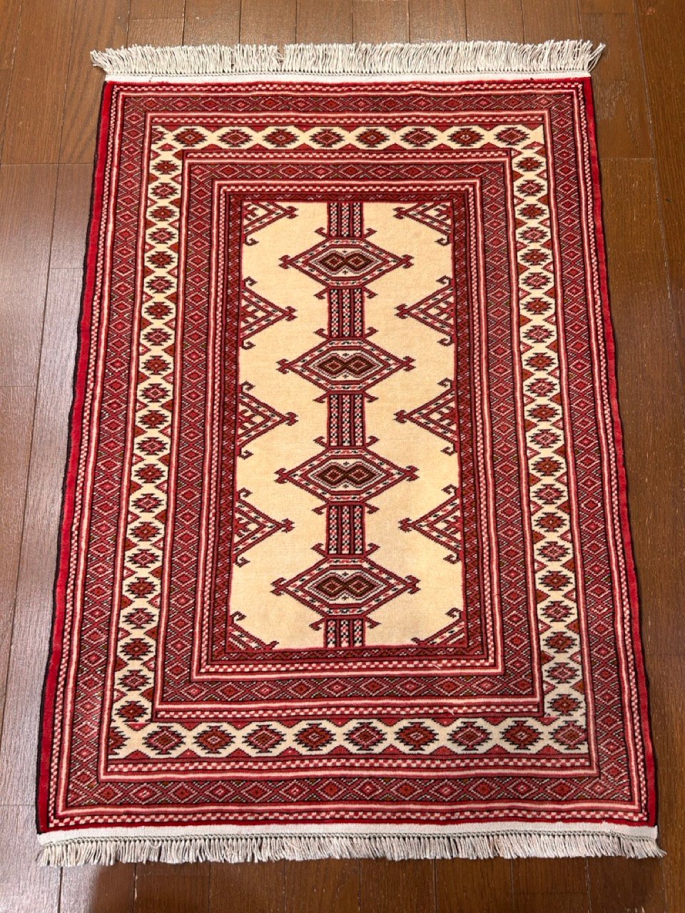 34362 玄関サイズ トライバルラグ トルクメン | Taghi art gallery