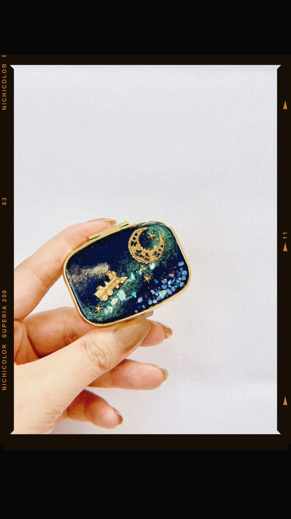 ✿銀河鉄道·狼✿ハンドメイド ピルケース