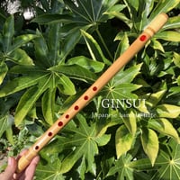篠笛八本調子 C管 唄物 藤巻 ドレミ調 総巻 S8-4【C-Japanese flute/R