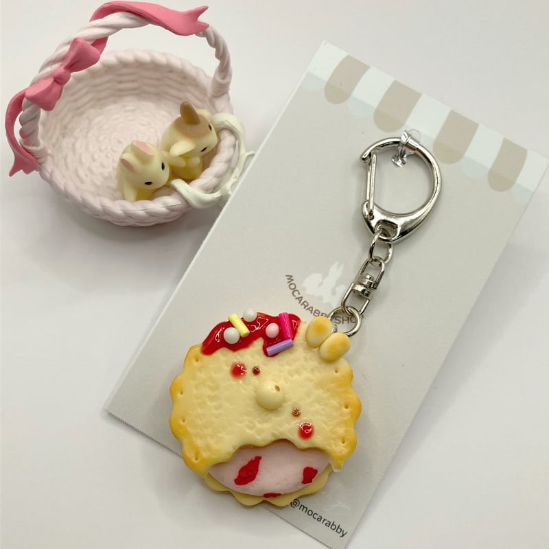 香港ディズニー イースター クッキーアン 2019 タグ付き キーチェーン