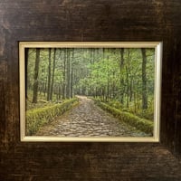 松尾洋明 「羊飼いの老人」 油彩 F8号 | ギャラリー桂 Karuizawa