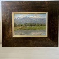 松尾洋明 「羊飼いの老人」 油彩 F8号 | ギャラリー桂 Karuizawa