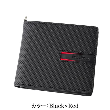 【ノイインテレッセ×Honda×HRC】グラディエント　二つ折り財布（外BOX小銭入れ付き札入）