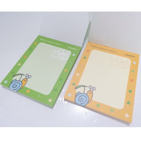 でんでん＆ぶんぶん４Pメモセット