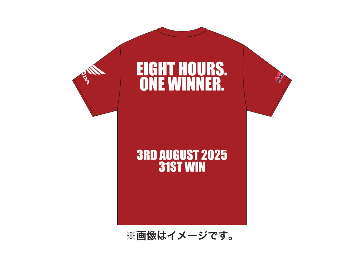 ザルコ・高橋　サイン入 HRC 鈴鹿８時間耐久 Ｔシャツ 2025 Ｌ 8耐 11 / HRC (HONDA)|Tシャツ・カットソーHONDA TEAM HRC 鈴鹿8時間
