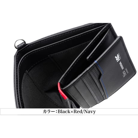 【ノイインテレッセ×Honda×HRC】グラディエント　コンパクト札入（BOX小銭入れ付き札入）