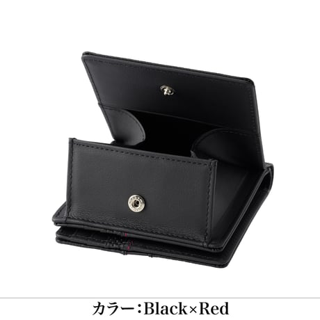 【ノイインテレッセ×Honda×HRC】グラディエント　二つ折り財布（外BOX小銭入れ付き札入）