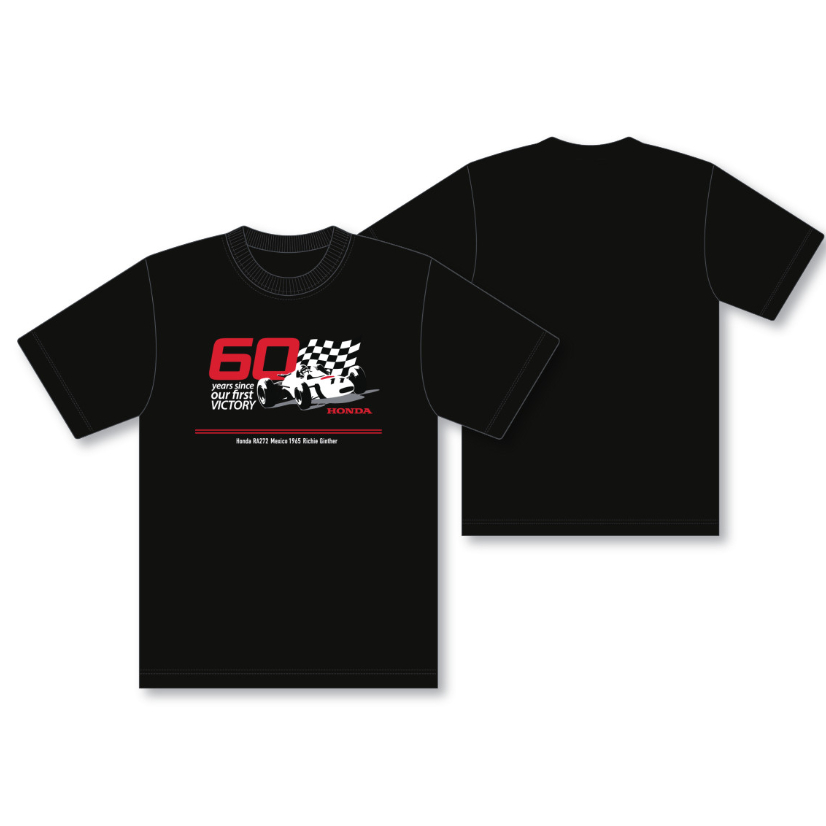 Honda初優勝60周年記念Tシャツ（ブラック） | mobilitystation