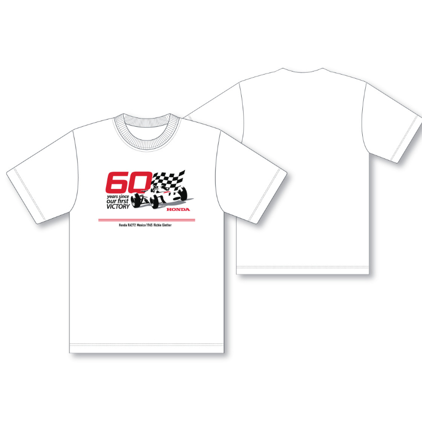 Honda初優勝60周年記念Tシャツ（ホワイト） | mobilitystation