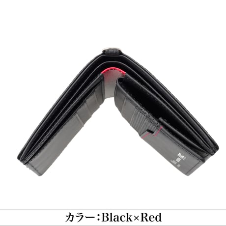 【ノイインテレッセ×Honda×HRC】グラディエント　コンパクト札入（BOX小銭入れ付き札入）