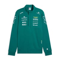 Aston Martin Aramcoレプリカ ハーフジップスウェット2026