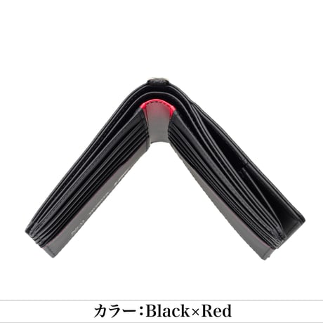 【ノイインテレッセ×Honda×HRC】グラディエント　二つ折り財布（外BOX小銭入れ付き札入）
