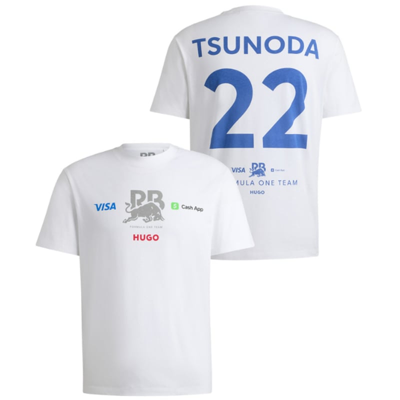 SALE】VISA CASH APP RB F1 チーム #22 角田裕毅 Tシャツ 20