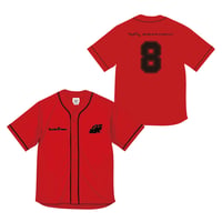 【事前販売】８耐ベースボールTシャツ（赤）
