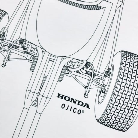 Honda×OJICO「RA272」Ｔシャツ（ホワイト）