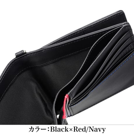 【ノイインテレッセ×Honda×HRC】グラディエント　二つ折り財布（外BOX小銭入れ付き札入）