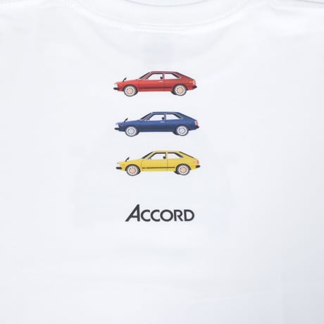 Honda ACCORD Tシャツ(ホワイト)【KIDS】