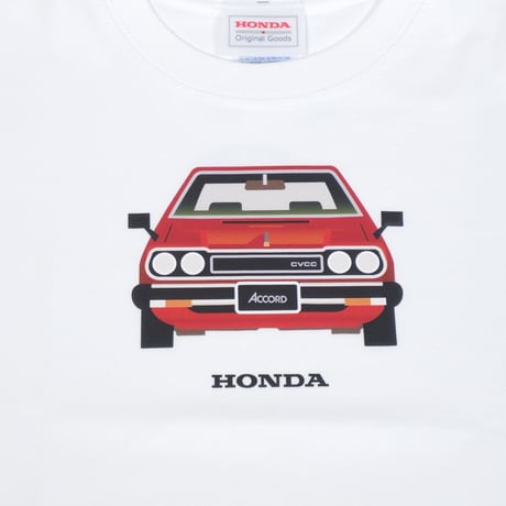 Honda ACCORD Tシャツ(ホワイト)【KIDS】