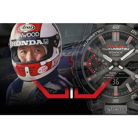 【SALE】STANLEY TEAM KUNIMITSU × CASIO EDIFICE 別注クロノグラフ