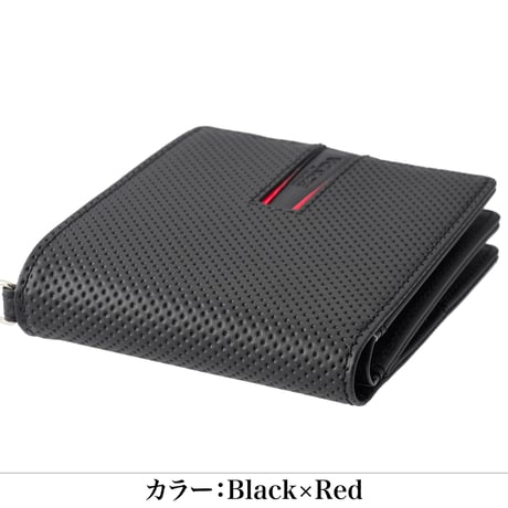 【ノイインテレッセ×Honda×HRC】グラディエント　二つ折り財布（外BOX小銭入れ付き札入）