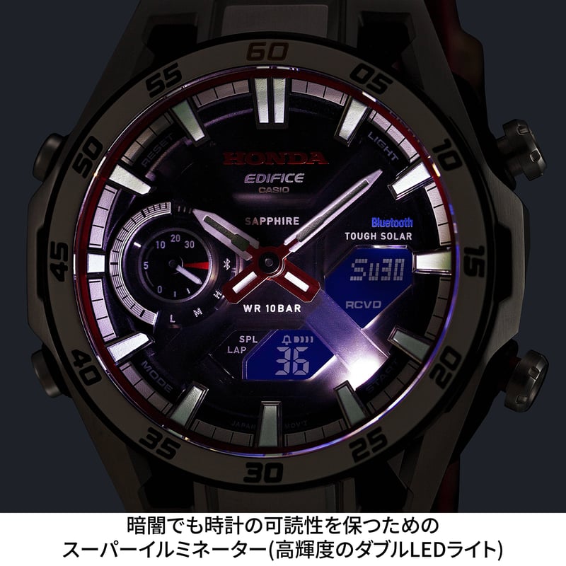 EDIFICE SOSPENSIONE ”ECB-2300HR-1AJR”『ホンダ F1初勝利