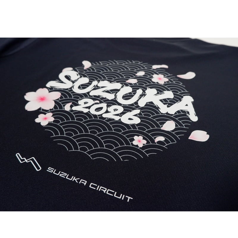 2026 鈴鹿限定SAKURA】和柄Tシャツ（ネイビー） | mobilitystation