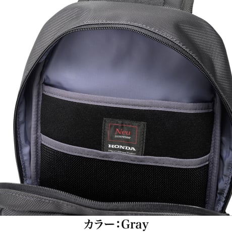 【ノイインテレッセ×Honda×HRC】グラディエント　ボディバッグ