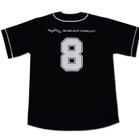 【事前販売】８耐ベースボールTシャツ（黒）