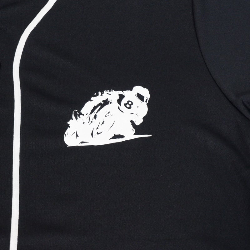 8耐ベースボールTシャツ（黒） | mobilitystation
