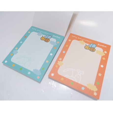 でんでん＆ぶんぶん４Pメモセット
