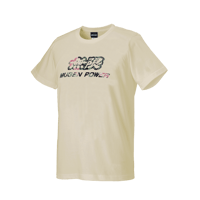 無限MUGEN パワーボタニカルTシャツ（ベージュ）