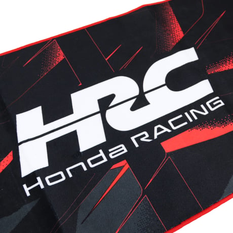 2026HRC レーシングフェイスタオル（ブラック）
