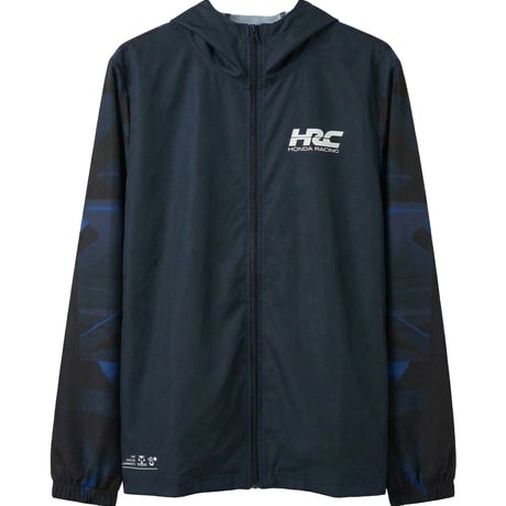 2026HRC レーシングUVカットZIPパーカー（ネイビー）