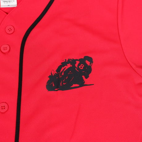 ８耐ベースボールTシャツ（赤）