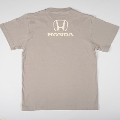 ホンダHロゴTシャツ（ライトグレー）