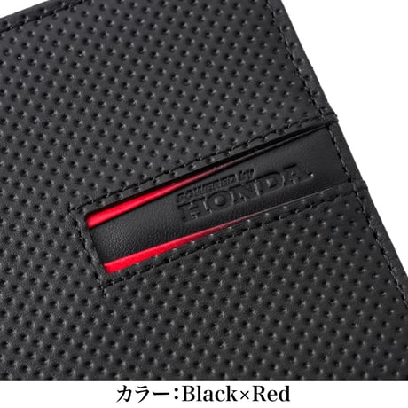 【ノイインテレッセ×Honda×HRC】グラディエント　二つ折り財布（外BOX小銭入れ付き札入）
